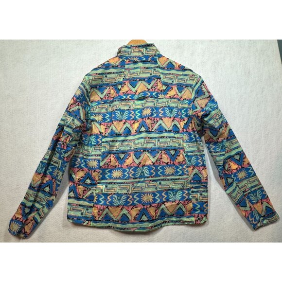 Patagonia Houdini Stash 1/2 Zip Pullover Jacket Lightweight Geometric Women's M - Picture 2 of 9